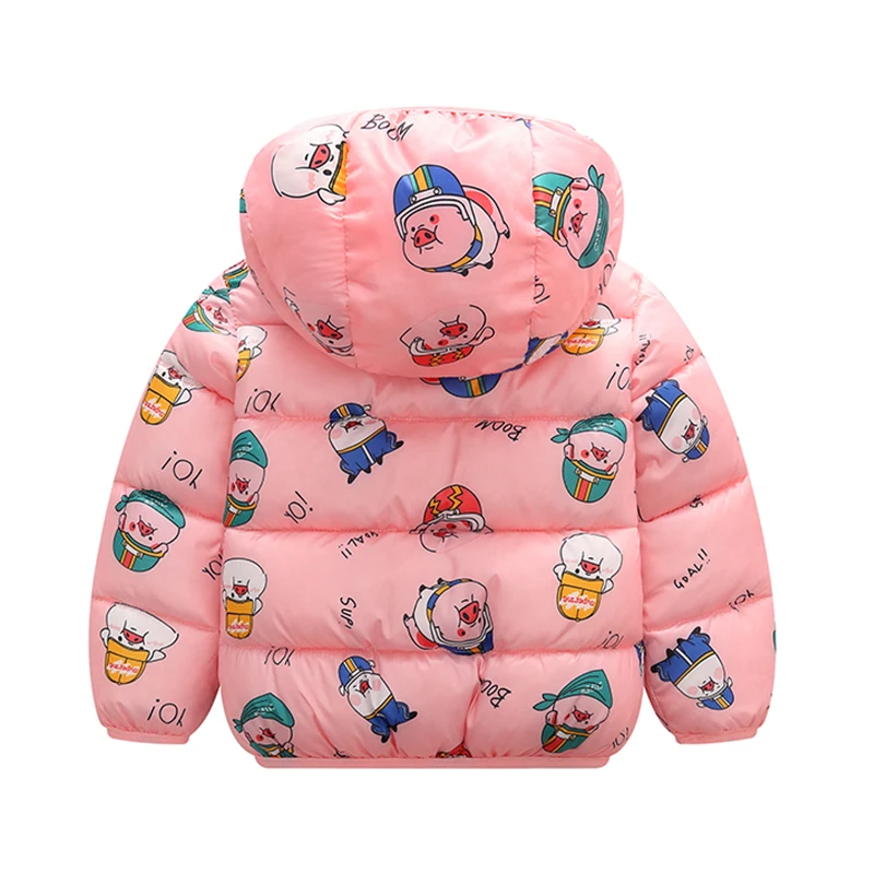 Baby Coat Boys Winter Children Thicken Jackets Autumn Outerwear Hooded Infant Coats Newborn Clothes Kids Snowsuit