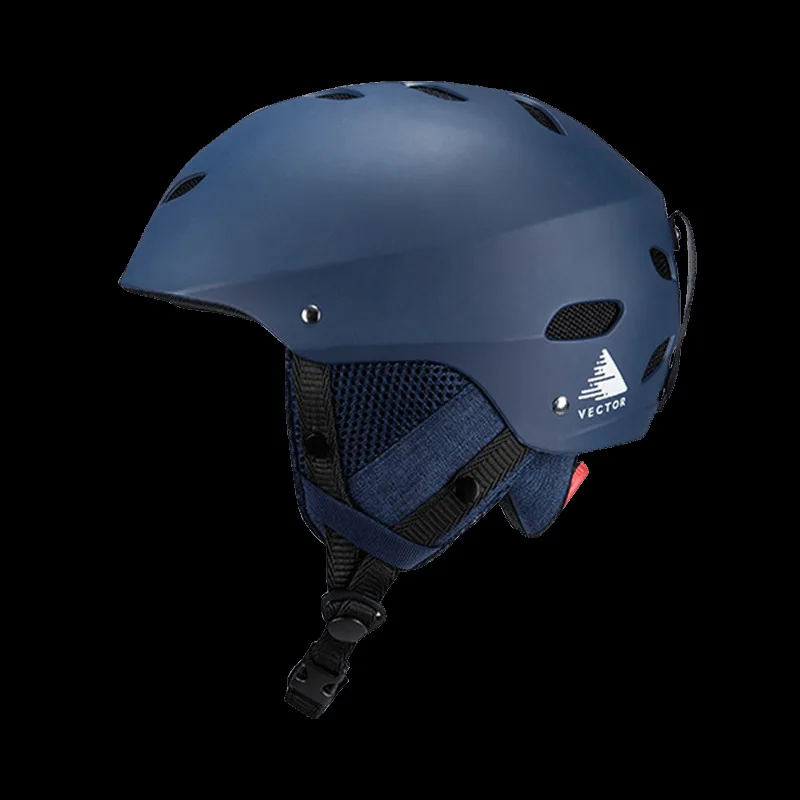Xiaomi ударопрочный дышащий Лыжный шлем Xiomi векторный анти-сейсмическая вентиляция лыжный шлем окружность головы регулятор лыж - Цвет: blue