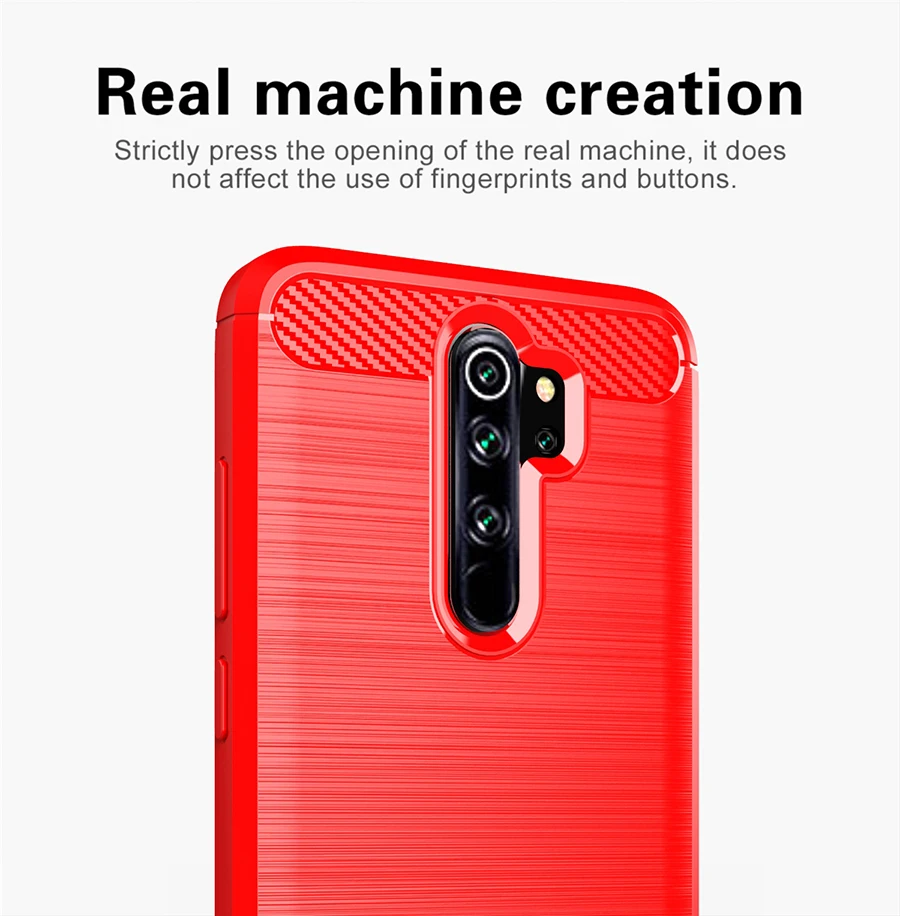 Для Xiaomi Redmi Note 8 чехол Redmi Note 8 Pro силиконовый ударопрочный чехол из углеродного волокна для телефона Global Xiomi Redmi Note8 чехол s 8T