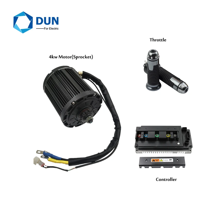 US $569.00 100kmh 4000W Peak 10kw QS138 90H Mid Drive Motor With VOTOL EM150 Controller Powertrain For Adult Electric Motorcycle