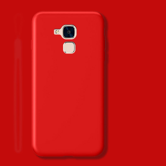 Case For Huawei honor 5C Liquid Silicone Phone Case For Huawei Honor 5C 7 Lite Gt3 Gr5 Mini Back Cover armor Coque 5.2"