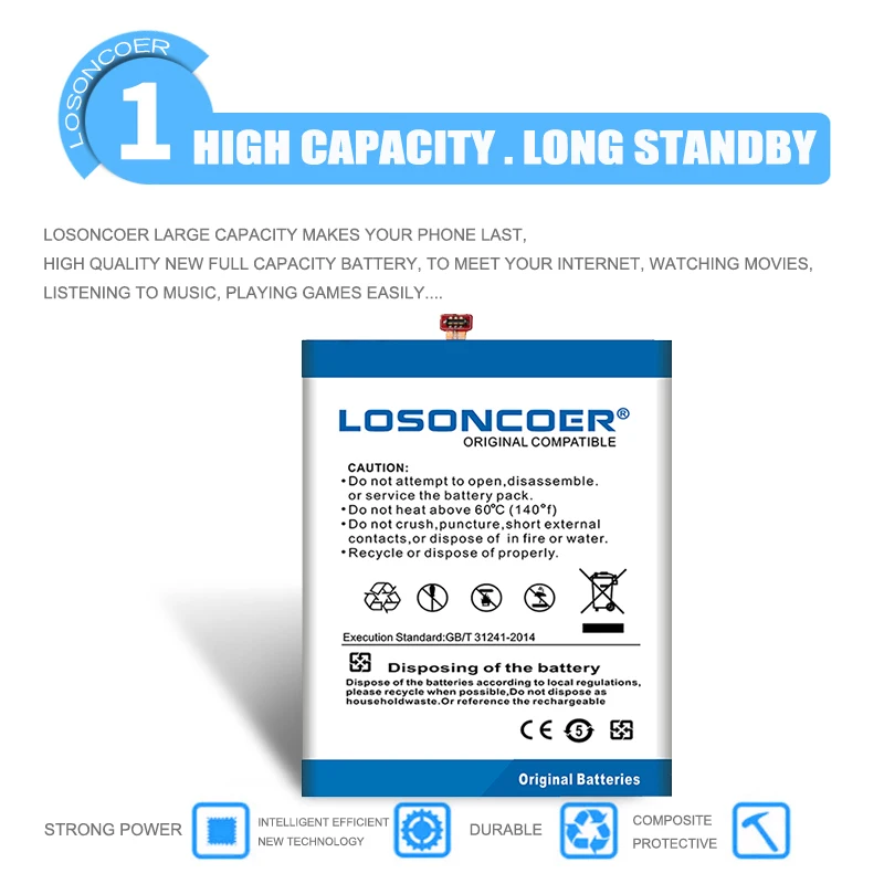 100% Original LOSONCOER 4000mAh Battery For CECOTEC CONGA 3090 3091 3092  1690 1890 2090 2290 Robot Vacuum Cleaner Accessories - AliExpress