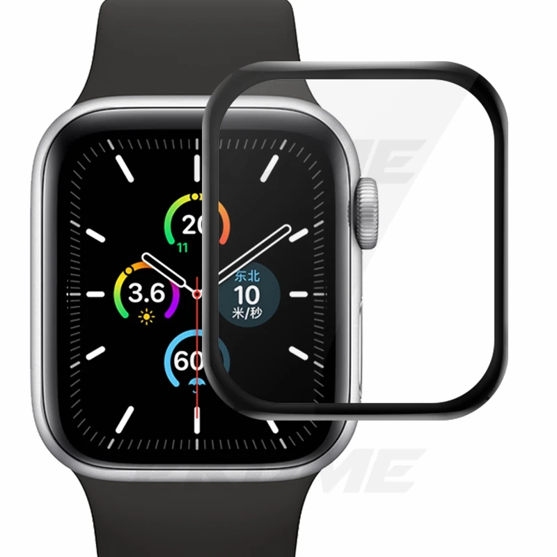 3D пленка из закаленного стекла для Apple Watch Series 5 Защитная пленка для экрана iwatch 44 мм 40 мм защитная пленка
