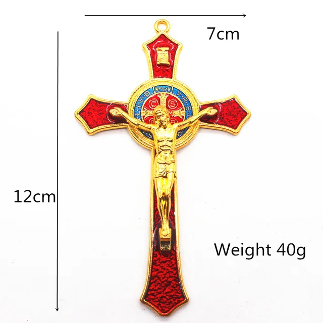 十字架イエスカトリックの祈りの装飾宗教的なキリスト十字架赤正教ロシア ウォールクロス Aliexpress