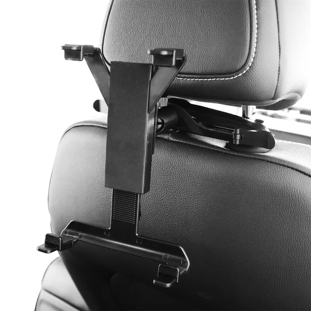Car Headrest Seat tablet PC stands holder for iPad MP5 PSP ABS Tablets Mount Back Seat Bracket Tablet For IPAD black AT