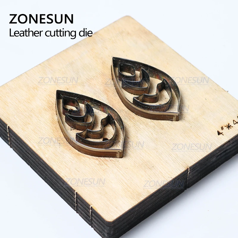 ZONESUN H9 DIY Custom Cutter кожаные серьги для резки высечки кожи серьги для стального правила высечки машины пресс-инструменты