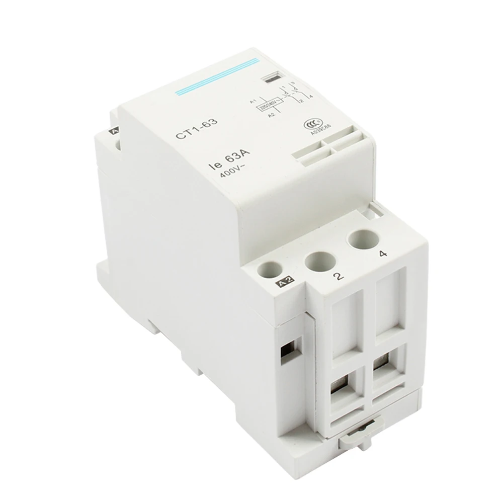 Вспомогательное оборудование KOHTAKTOP CT1 63 32A 40A 63A 2P 220V 50HZ 60HZ din рейка AC контактор для