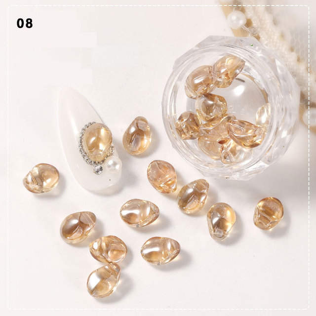 Nail Art Rhinestones Nail Irregular Stone Crystal Symphony Crystal Nails Sticker Sequins For Nails Decorations