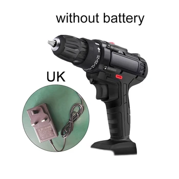

Dual-speed Cordless Drill Screwdriver 3-in-1 1600rpm 50Nm W/ LED Light Charger