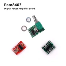 Placa amplificadora de potencia PAM8403, módulo Digital, Clase D, placa amplificadora de potencia 2x3 W, alta potencia 2,5 ~ 5 v, fuente de alimentación USB