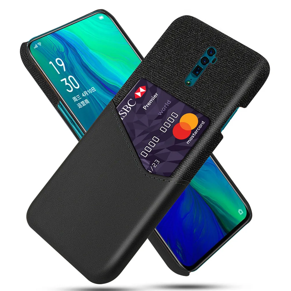 Деловой чехол для OPPO Reno 10x Zoom Reno2 Z Ace с отделением для карт, чехол s для OPPO Realme U1 2 3 5 Pro xt Reno 2 Z, чехол Fundas