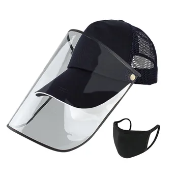 

Anti-spit Anti-dust And Bee Proof Protective Peaked Hat Dustproof Cover Baseball Cap Adjustable Mouth Caps Face Covers 42