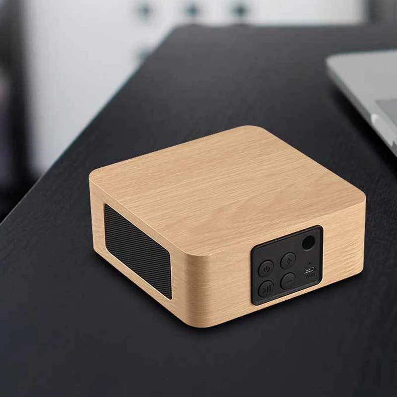 Q1A Деревянный беспроводной динамик Bluetooth 4,2 динамик s стерео музыкальная звуковая коробка Бас Сабвуфер Портативный динамик s звуковая панель для ПК телефонов