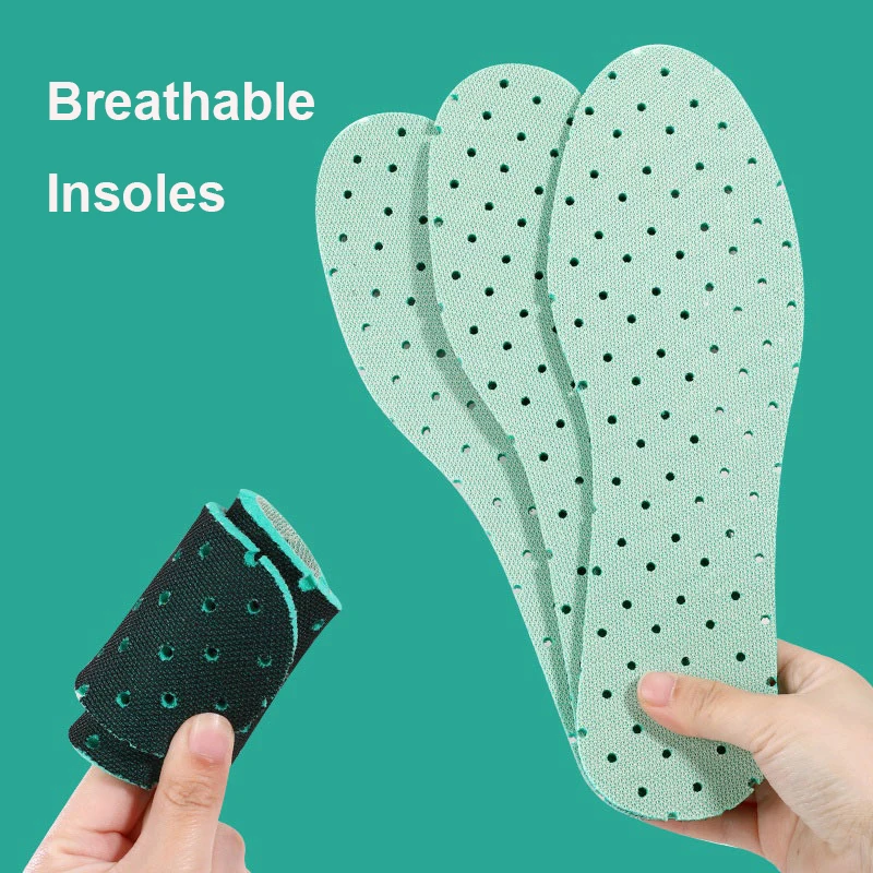 Купить Breathable Sport Insole Lightweight Soft Double Face Ventilate Soles Insert Health Feet Care Men Women Cool Shoe Pads  Обувь | Стельки (1005003387568453)