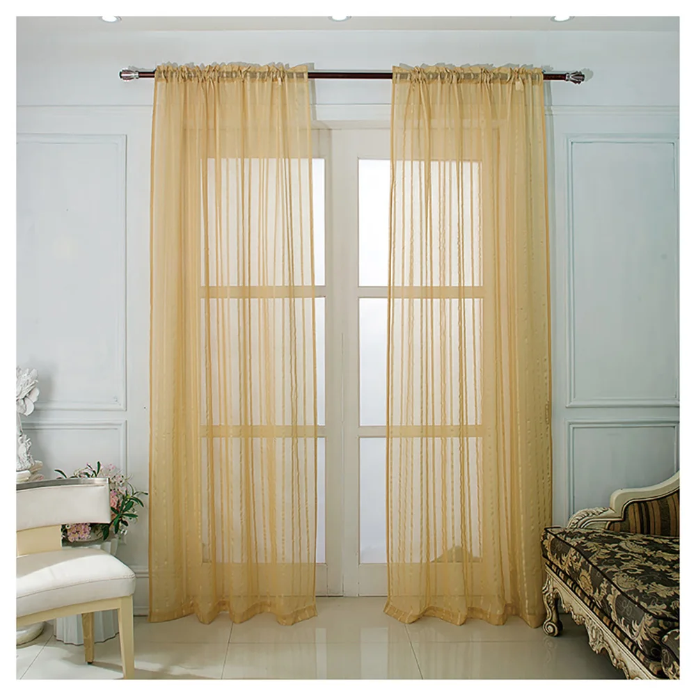 Lychee Solid Color Curtain Modern Door Window Room Divider Valance Home Decoration | Дом и сад