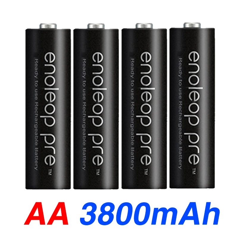 4 шт. батарея Первичная aa Pro AA 3800 MAH 1 2 V Ni-MH игрушка-фонарик перегретая