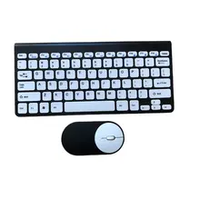 Беспроводная клавиатура, беспроводная мышь, мышь, USB приемник, комбинированный комплект для ПК, ноутбука, портативный ультра тонкий офисный костюм