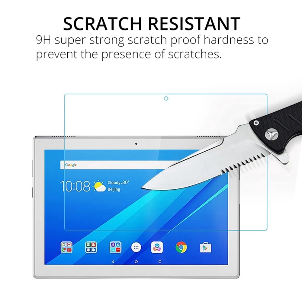 9H Tempered Glass Screen Protector For Lenovo Tab 4 10 10.1 Inch TB-X304N X304F X304L Anti Fingerprint HD Tablet Protective Film