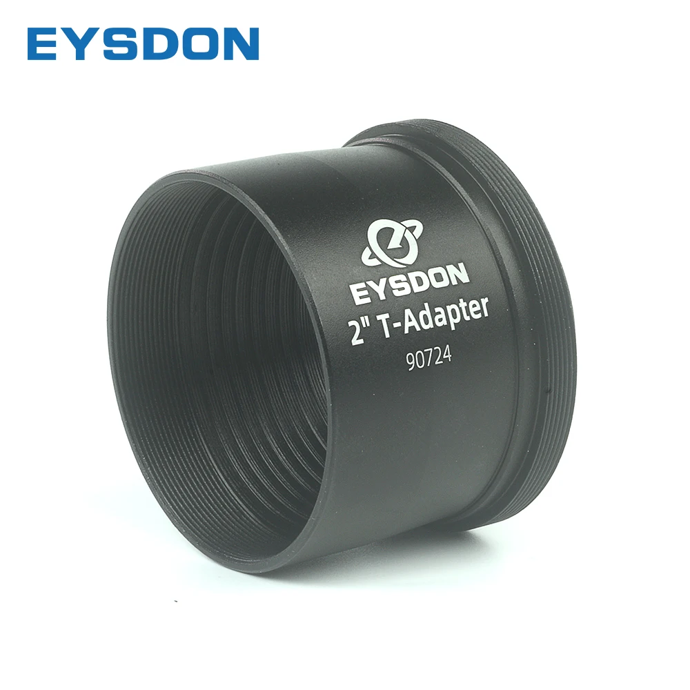 

EYSDON 2" Telescope T2 Camera Adapter M42 T-Ring T Tube with M48 Filter Threads and M54*0.75mm Outer Pitch