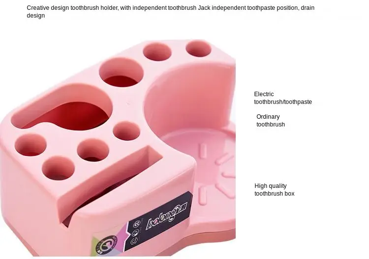 Bathroom Toothbrush Shelf Toilet Wash Cup Set Placed Mouths Of Home Toothbrush Holder Mouthwash Washing Storage Tumbler