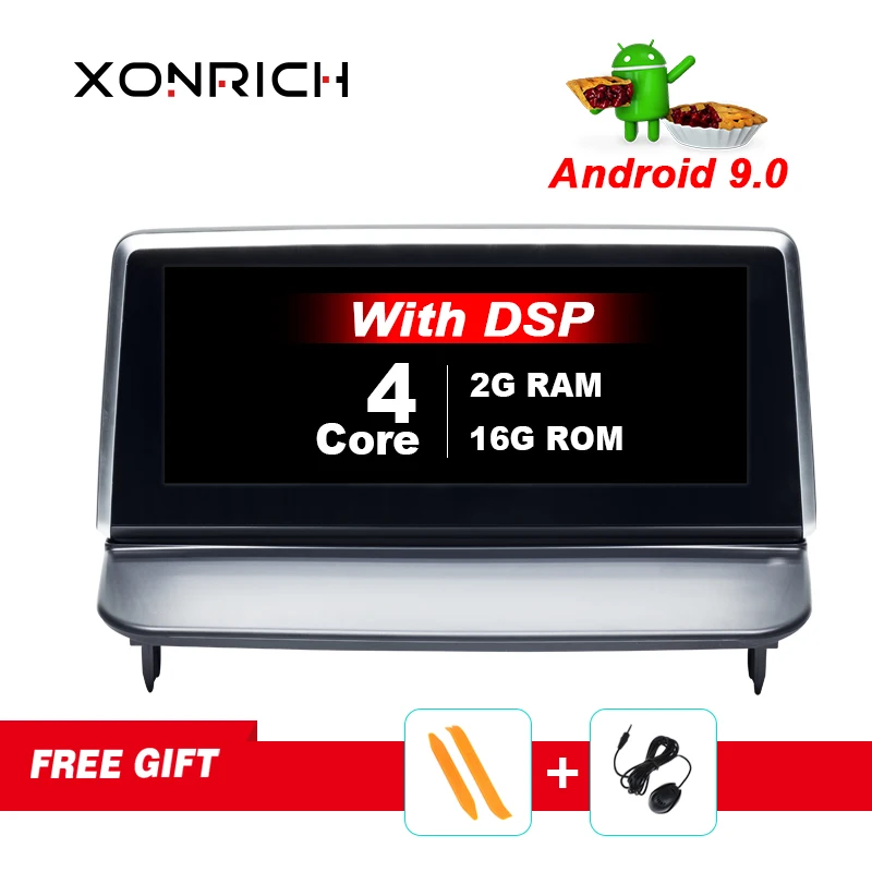  Android 9.0 Car Radio GPS For VOLVO S40 C30 2006-2012 AutoRadio Stereo Navi BT DSP RDS tape recorde