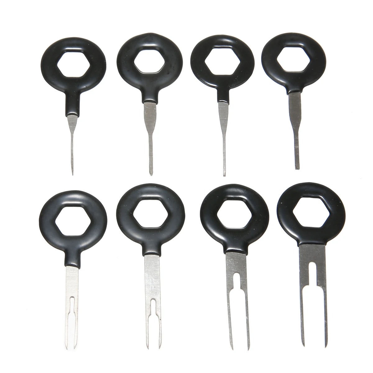 26pcs Stainless Steel Car Terminal Removal Tool Wiring Connector Extractor Release Pin Repair Tools Kit