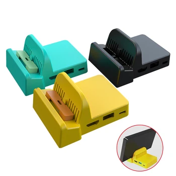 

AOLION Charge Station Case Replacement Portable Dock Stand Base for Nintendo Switch Game Console with HDMI USB Port 2.0 3.0