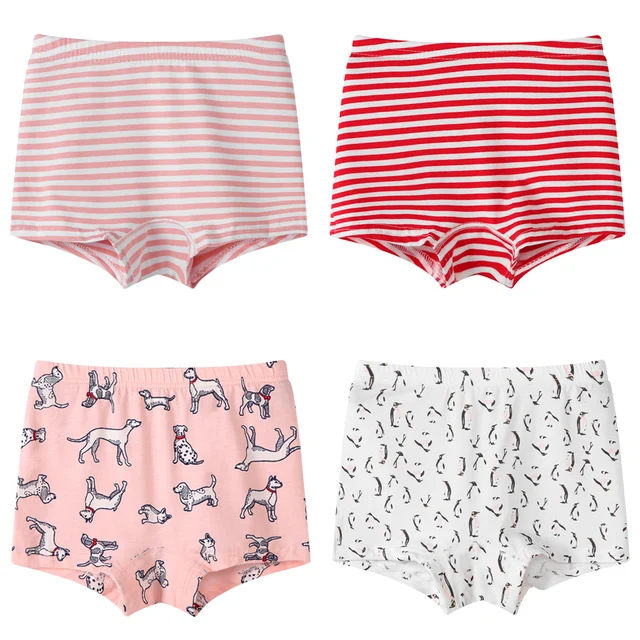 Girl A Cotton Briefs Boxers Breathable Underpants Girl Quality Panties Size  90-165 Healthy Briefs Kids Comfortable Soft Boxers - AliExpress