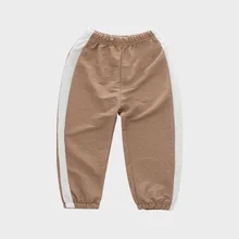 Новые стильные детские противомоскитные штаны свободные разноцветные воздухопроницаемые штаны для мальчиков Детская летняя одежда C