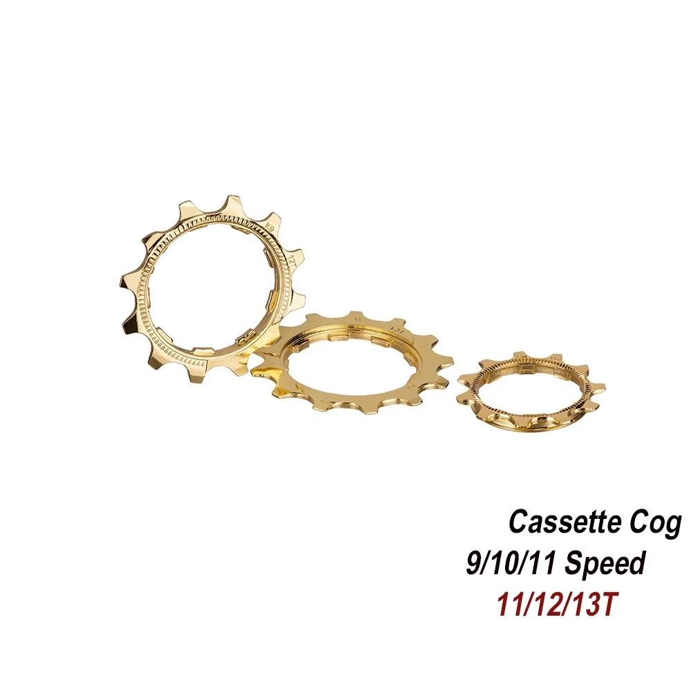 Сменная кассета для MTB Road Bike Cogs 9 10 11 Speed 11T 12T 13T Golden Freewheel запчасти кассеты SHIMANO SRAM
