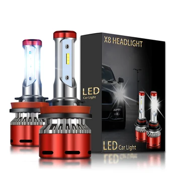 

2x H11 LED Car Headlight Light Bulbs 9005/HB3 9006/HB4 H1 H4 H8 H9 16000LM Auto Headlamp Fog Lamp For Toyota Kia Skoda Mazda 3 5