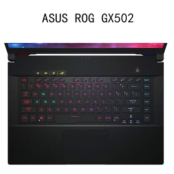 

Keyboard Cover anti-dust Silicone for ASUS ROG Zephyrus G GA502 DU M GU502 Zephyrus S GX502 GW 15.6 inch clear sung fit TPU