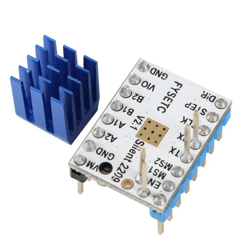 

3D Printer Accessories 5PCS TMC2209V2.1 Mute Stepper Motor Driver Voltage 5.5V