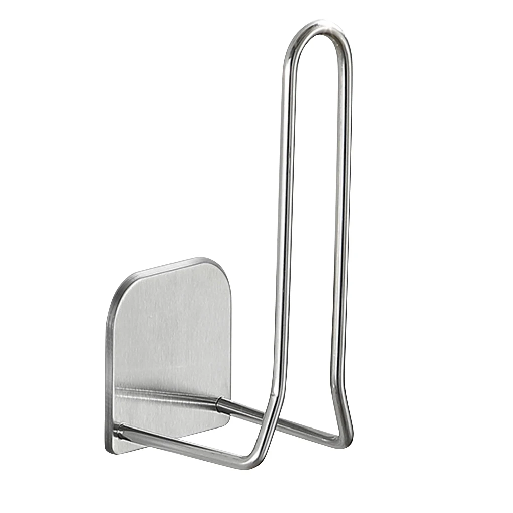 Kitchen Stainless Steel Sponges Holder Storage Rack Self Adhesive Sink Sponges Drain Drying Rack Kitchen Sink Storage Stand 3PCS