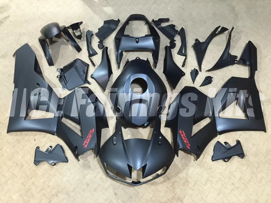 

Injection New ABS Full Fairing Kit 100% Fit For Honda CBR600RR 13 14 15 16 17 F5 2013 2014 2015 2016 Fairings set black matte