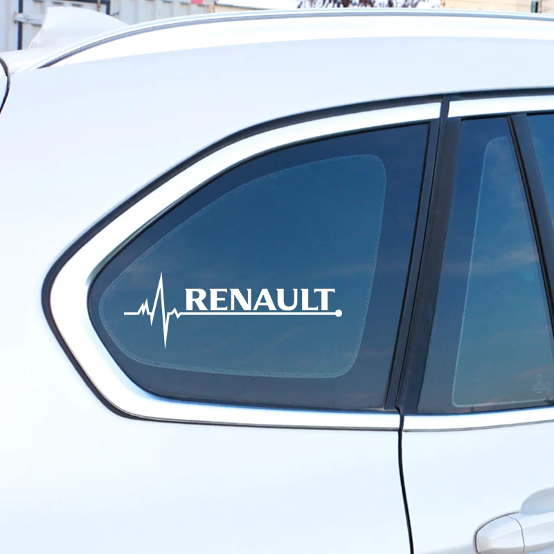 Автомобильный стикер для светоотражающих виниловых автомобильных стикеров, наклейка,, чехол для Renault koleos duster megane 2 clio, автомобильные аксессуары