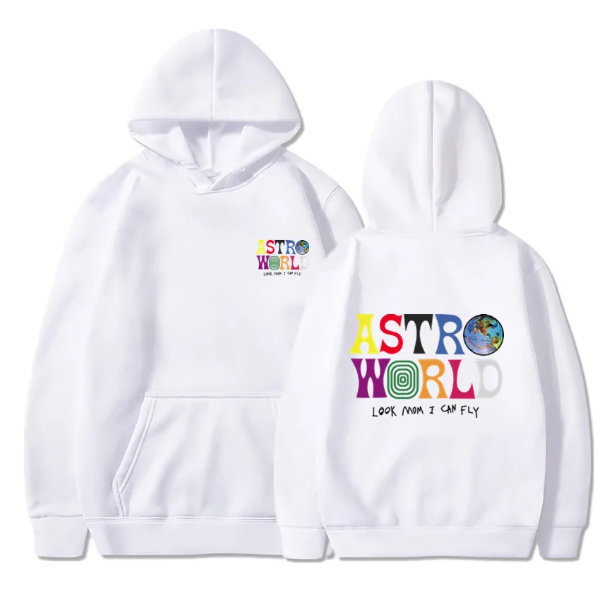 

Travis Scotts ASTROWORLD Hoodies Man The Embroidery Letter Print Swag WISH YOU WERE HERE Hoodie Plus US Size S-XXXL