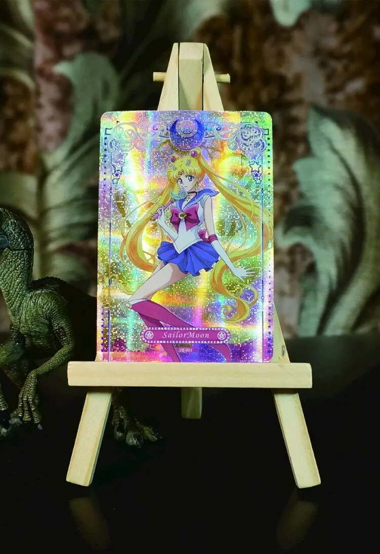 Cena 10 sztuk zestaw Sailor Moon 25th rocznica zabawki Hobby Hobby kolekcje kolekcja gier Anime karty