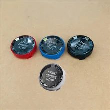 Botão de aciomento de partida automotivo, estilo cristal, chave de interruptor, substituição, para bmw x1 x5 e70 x6 e71 z4 e89 e90 e91 e60 e87 e92