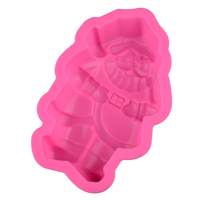 

Christmas Santa Claus Cake Mold Christmas Silicone Mold For Christmas Praty Cakes Baking Tools Bakeware Cake Moulds