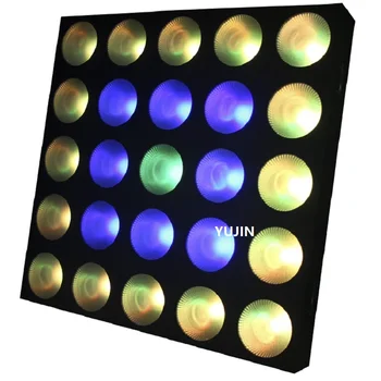 

Professional stage lighting 5*5 10W RGB 3in1 DMX LED Blinder Matrix sharpy Beam light