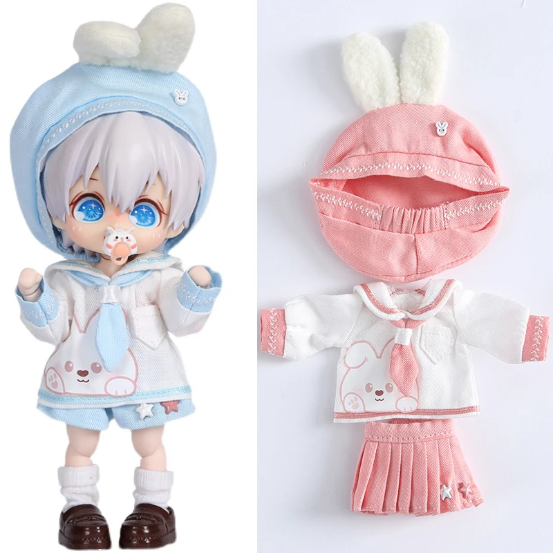Детская одежда модный костюм моряка для 1/12 BJD ob11 Молли ГСК body9 куклы аксессуары
