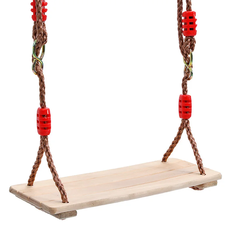 

FBIL-Adults and Children Swing Wooden Swing with Rope Toys for Children Outdoor Garden Swings