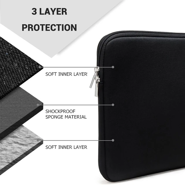 Laptop Bag Notebook Case Sleeve Cover 11 12 14 15 15.6 Inch For Macbook Pro Air Retina 13 For Xiaomi Huawei HP Dell Lenovo 2