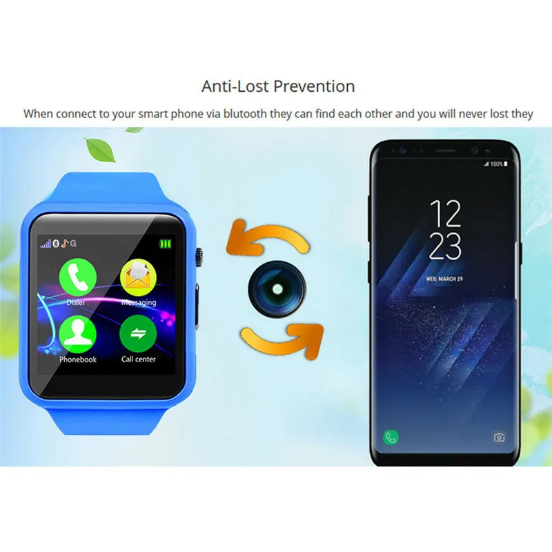 Водонепроницаемые Смарт-часы с защитой от потери, Bluetooth, gps трекер, SOS Вызов, GSM SIM, рождественские подарки для детей, для Android/iOS