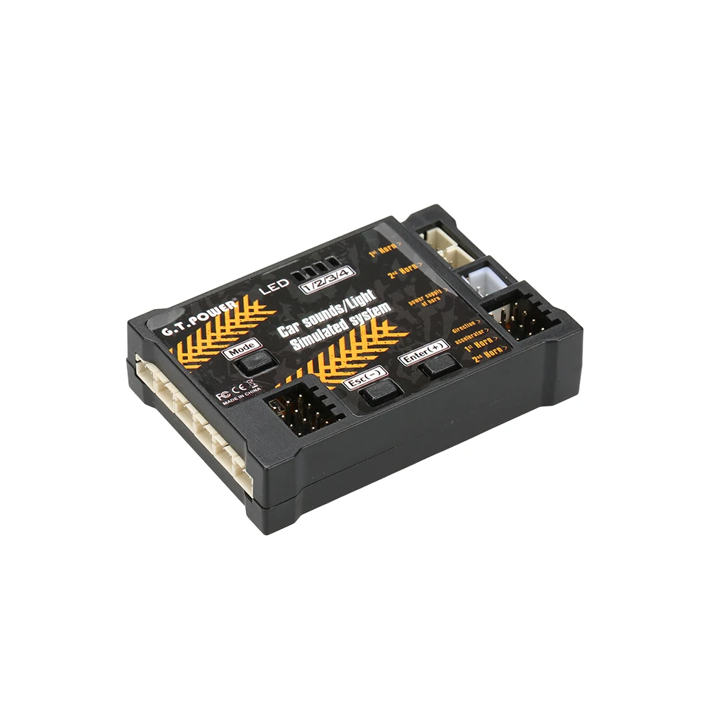 

Sounds Light Simulated System for Road Grader Climbing Car SUV Truck RC Car Model Vehicle Part