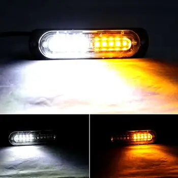 

12V 24V Emergency Light Super bright Anti-collision Lamp 4Pcs 10-LED Strobe