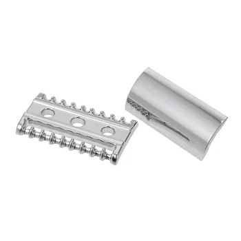 

Double Edge Safety Razor Stainless Steel Open Comb Head Men Safety Razor Head Beard Shaving Tool for Barber Male Home Use