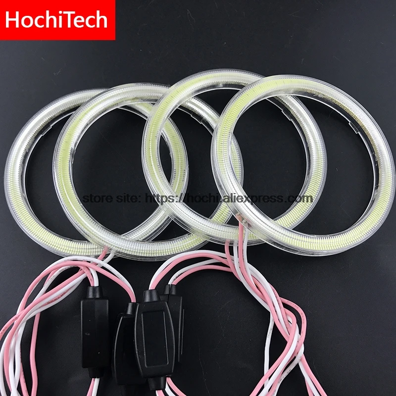 Для Chevrolet Corvette 6 generation C6 2005-2013 COB Led дневной свет Белый Halo Cob Led angel eyes кольцо без ошибок ультра яркий