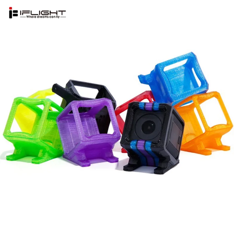 Новейший iFlight 3D Печатный ТПУ крепление для камеры 30 ° Gopro Hero 4 5 Session XL V3 V4/XL низкий DC